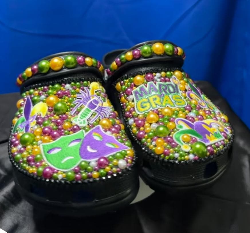 Beaded/Blinged Out Crocs