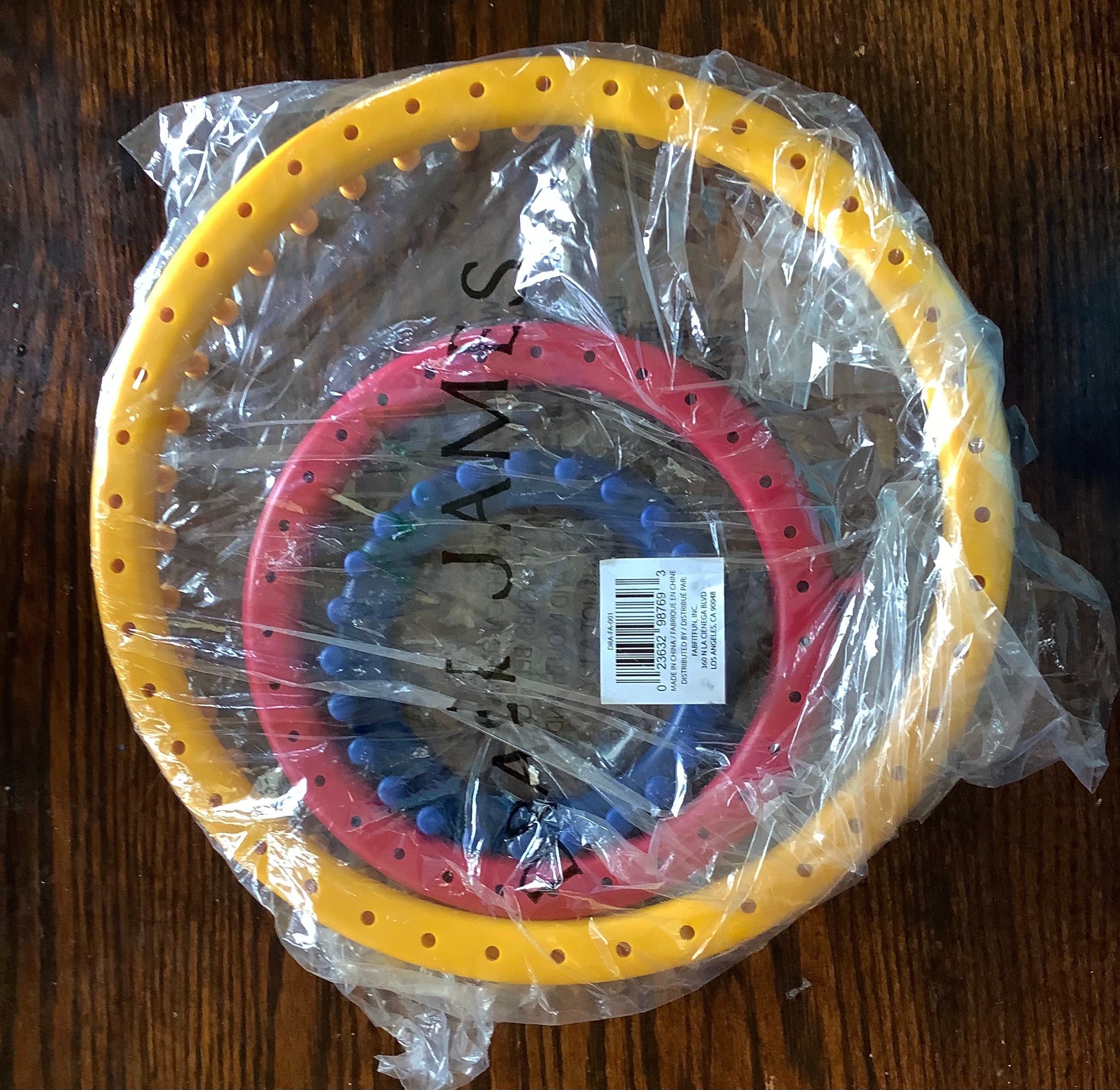 NEW Plastic Knitting Loom Ring Set of 3 Rings Sizes 12 8 Etsy