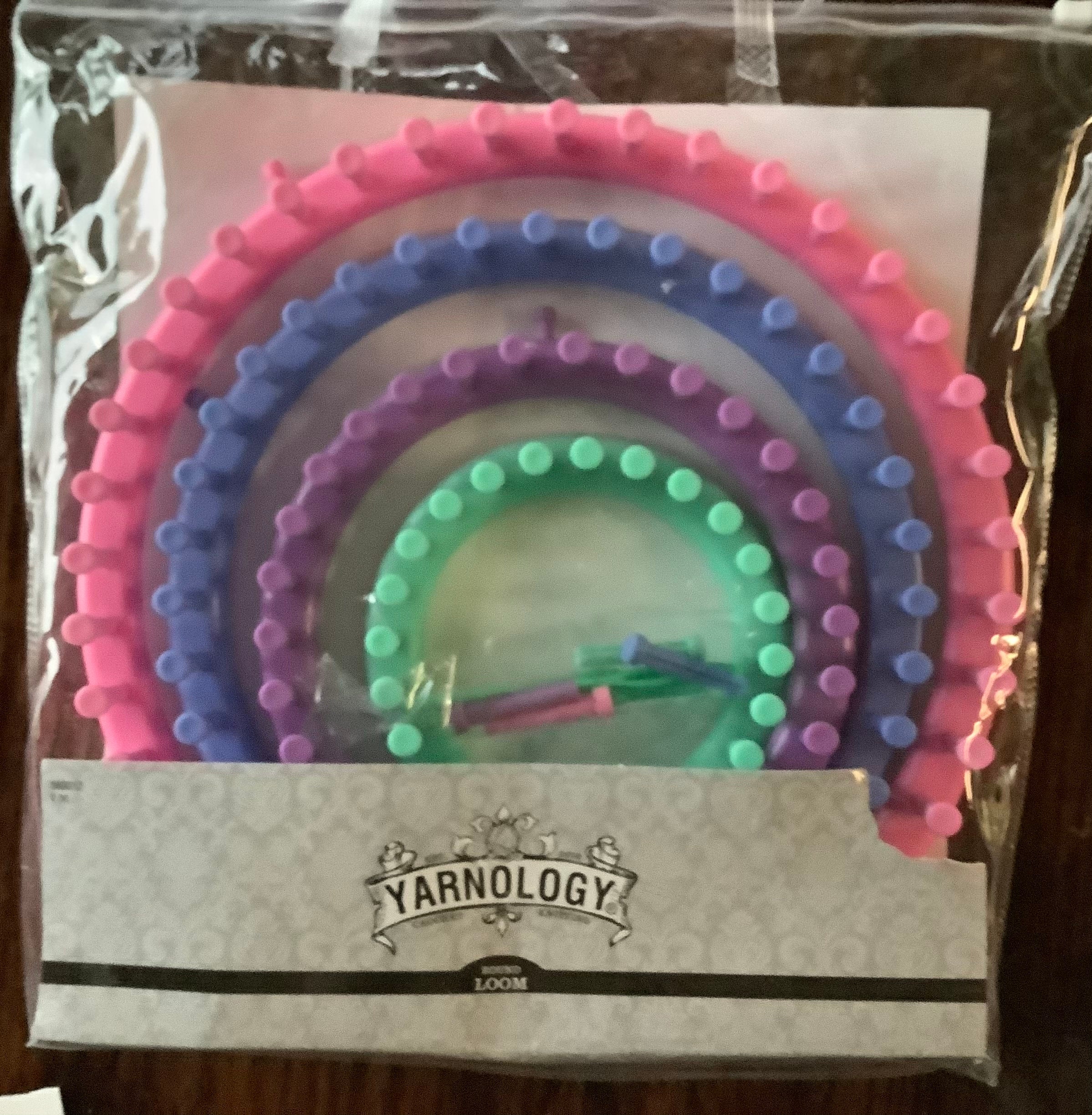 NEW Yarnology Plastic Knitting Loom Ring Set of 4 Rings With Etsy