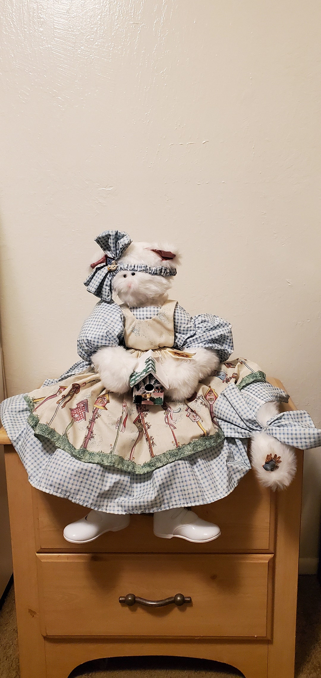 Jilly Beans Doll Custom 1986 Birdie Birdsong Jill Buysse Doll Cat Blue