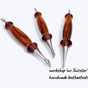 Handcrafted Stainless Steel Leather Modeling Tool: Undercut Beveler