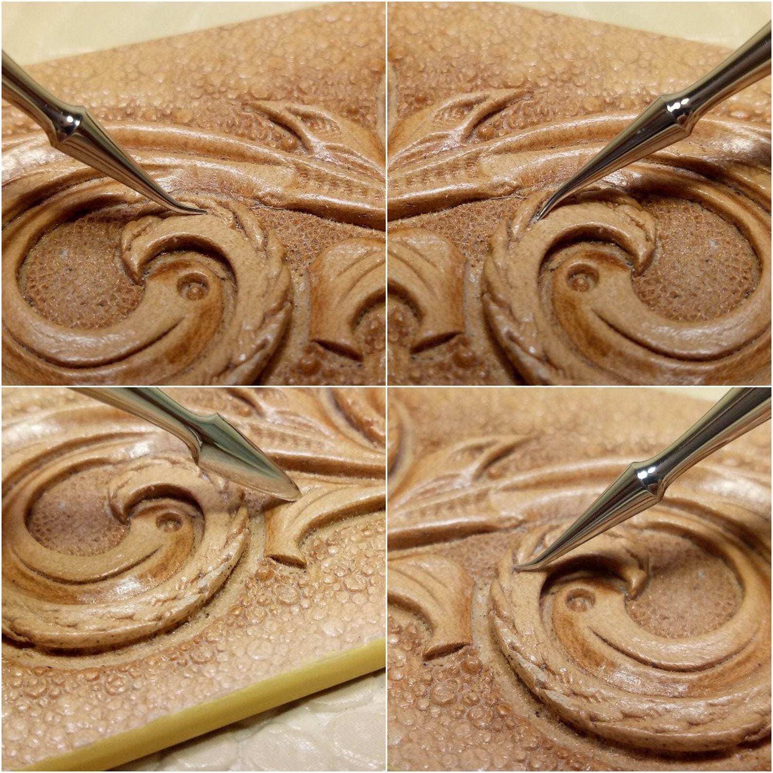 Modeling Tools For Leather. Pro Modeling Tool. Double modeling Etsy