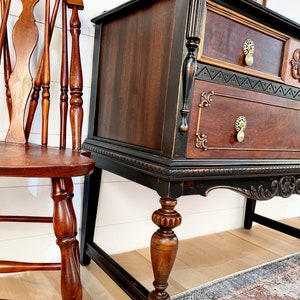 SOLD Refinished Petite Sideboard image 3