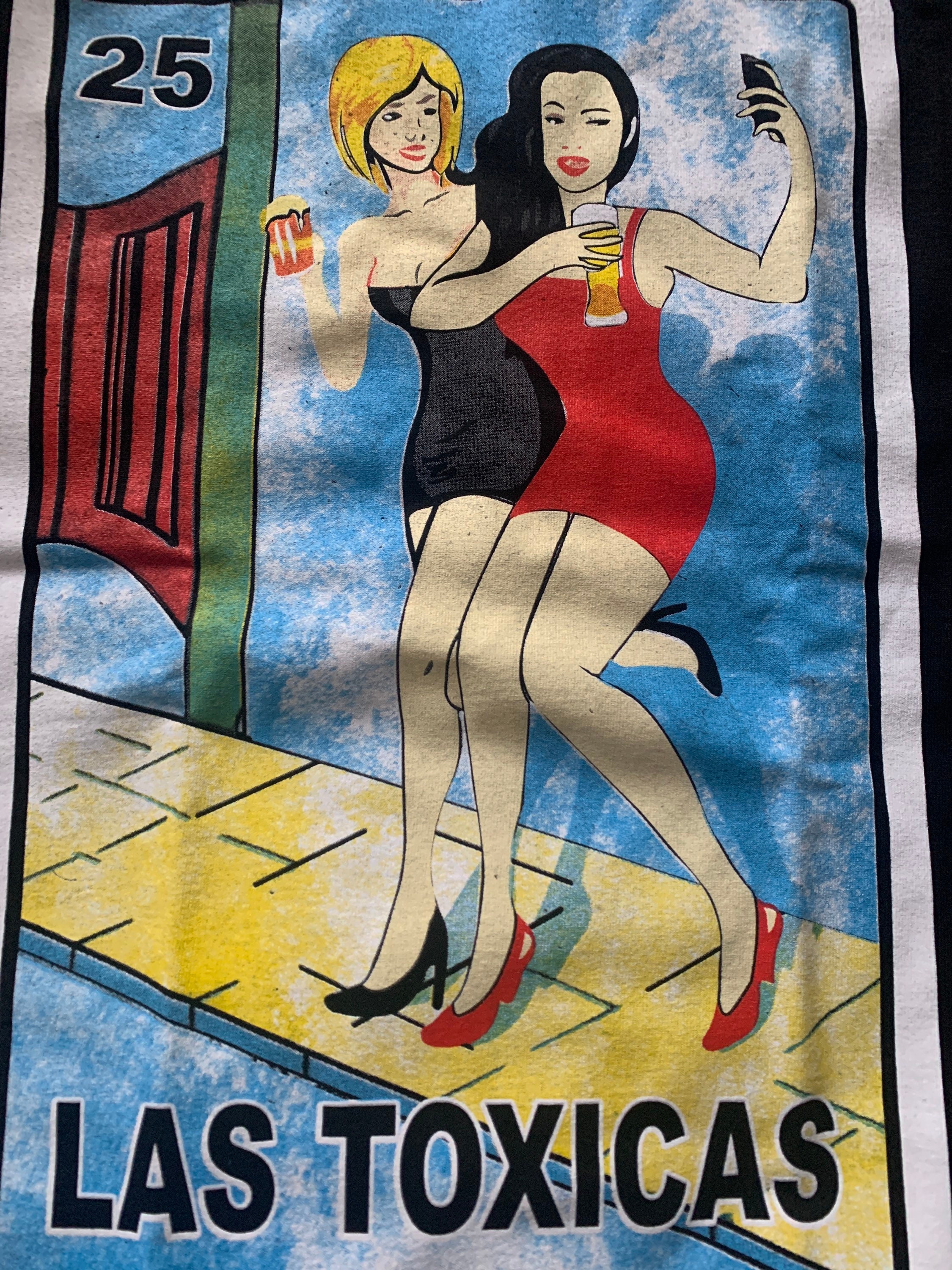 Spring Easter Mexican Loteria Family Party Shirt: LAS TOXICAS - Etsy