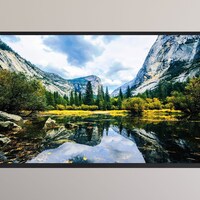 Хожесенный | с рамочны телевизором samsung йосемитоеומה зеркалное зеро цифровое хожесанное | Йосемитий националный парк | Фото | Калифорнии кадр т качат | Хожесенная рама Samsung