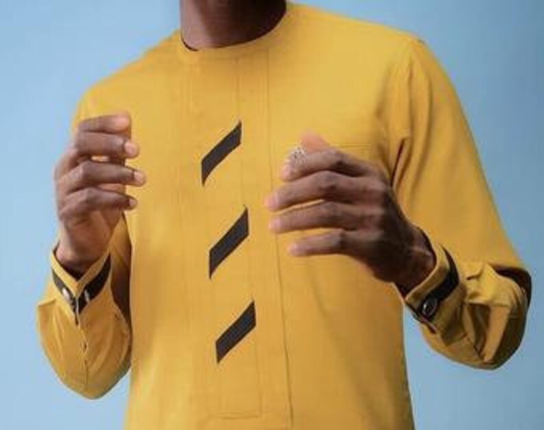 African Senator African men/'s suit,Dashiki for men,Men Caftan,African Groom,Yellow African African men/'s outfit African men/'s clothing