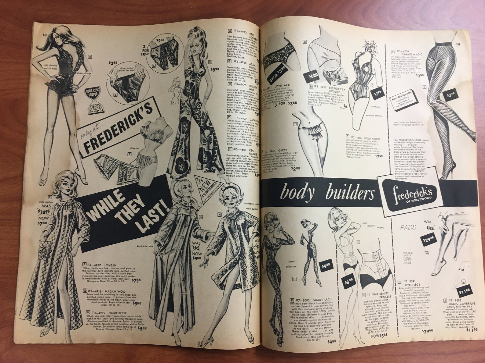 Vintage 1963 Frederick's of Hollywood Sale Catalog | Etsy