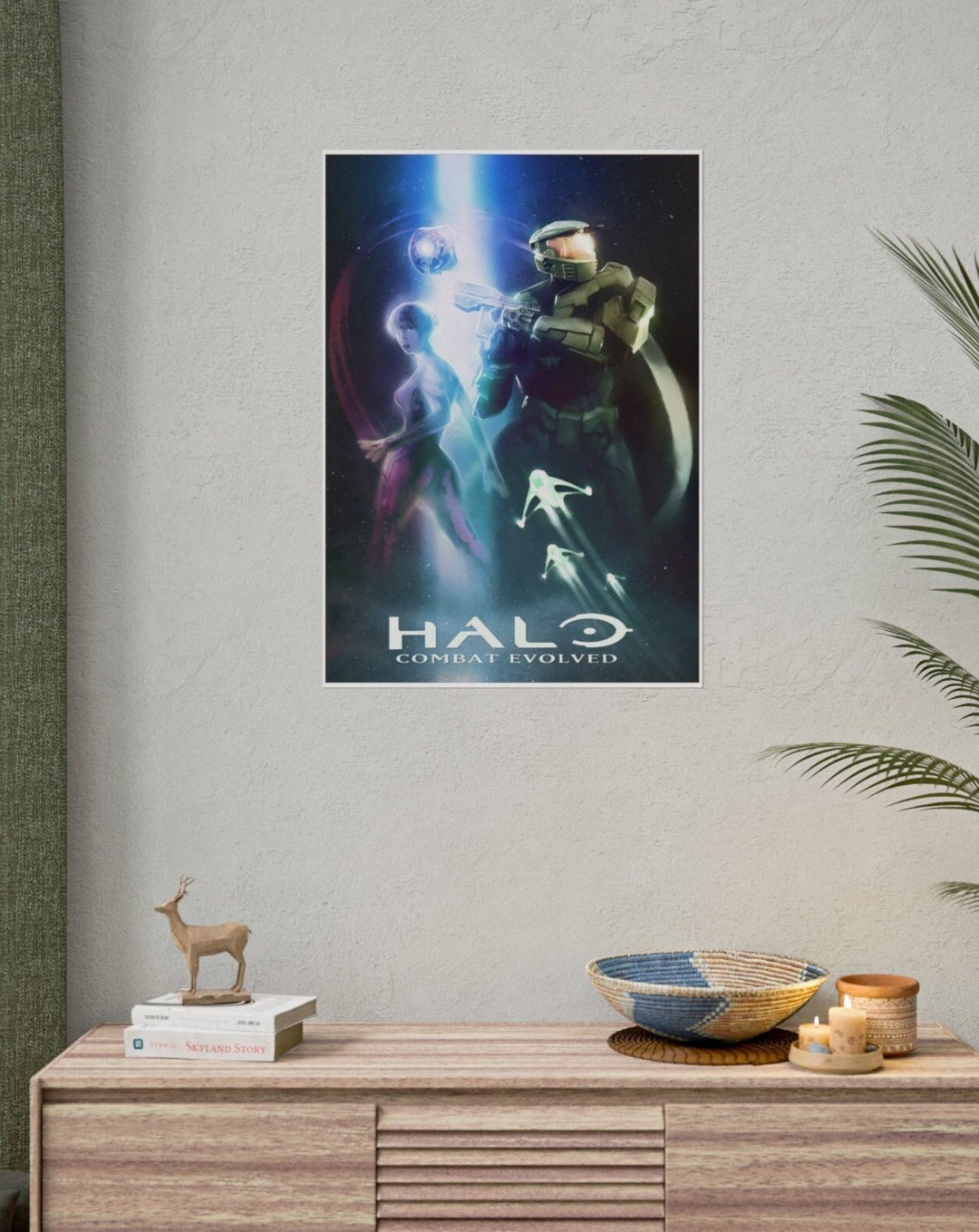 Halo Combat Evolved Poster Video Game Wall Art - Etsy