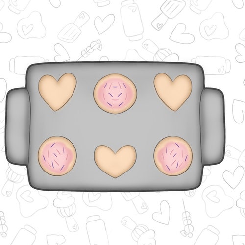 Baking Tray Cookie Cutter Etsy