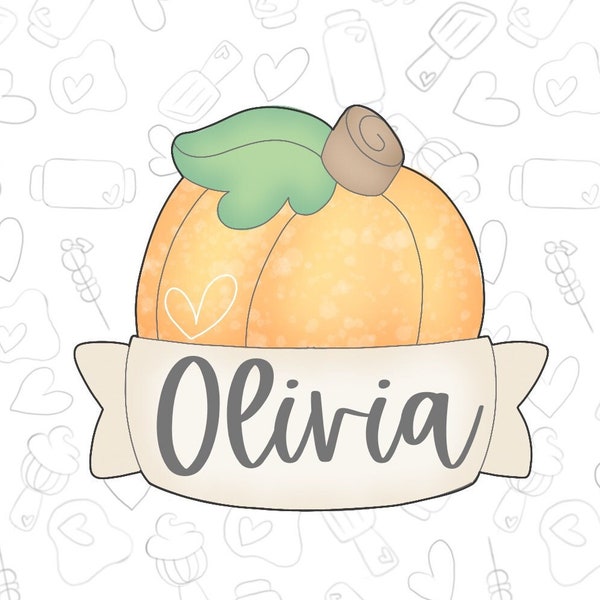 Olivia Pumpkin Banner