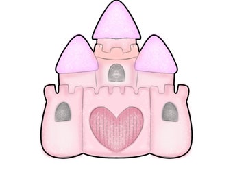 Chubby Castle Cookie Cutter