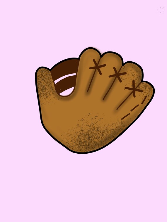 Baseball Cutter Cute Baseball Glove Cookie Cutter Sports Etsy