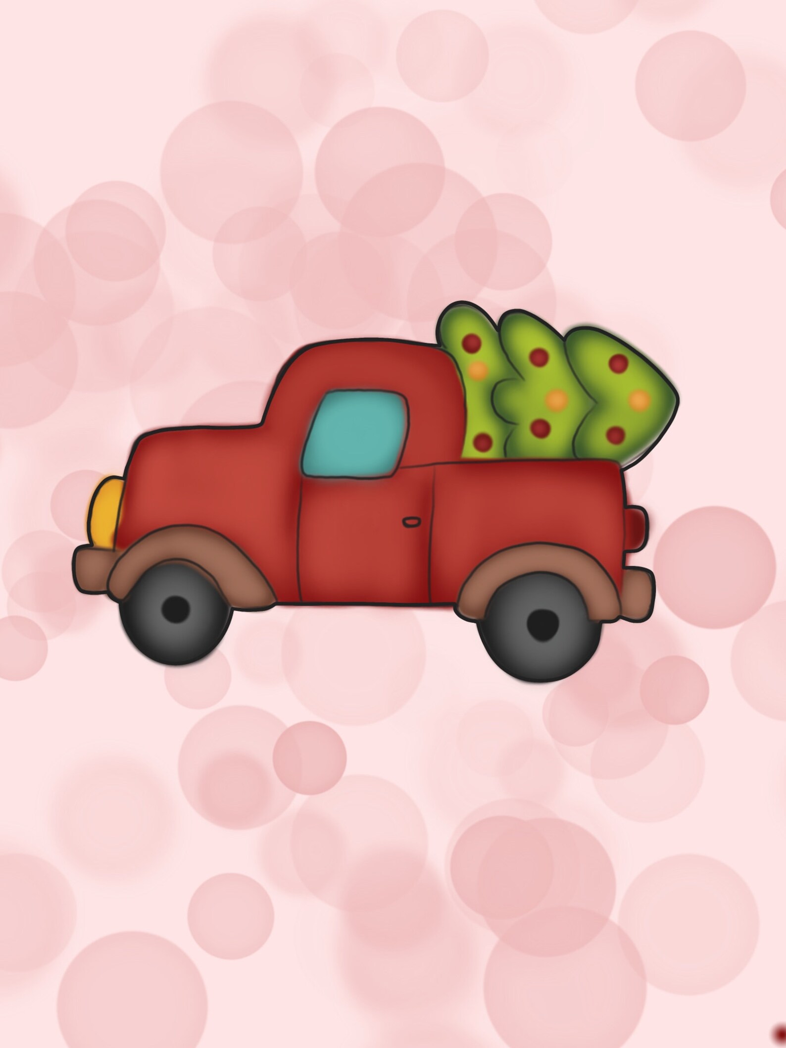 Christmas Tree Pickup Cookie Cutter Etsy