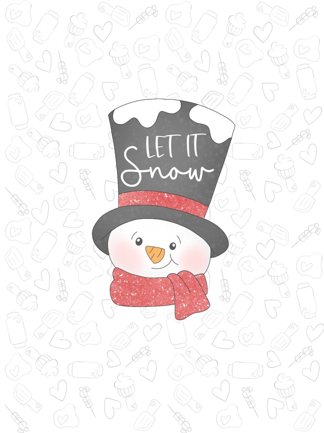 Tall Snowman Script - Etsy