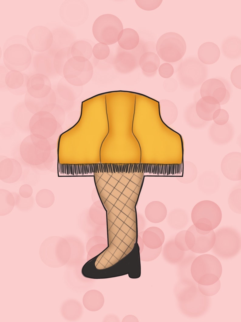 Leg Lamp Cookie Cutter - Etsy