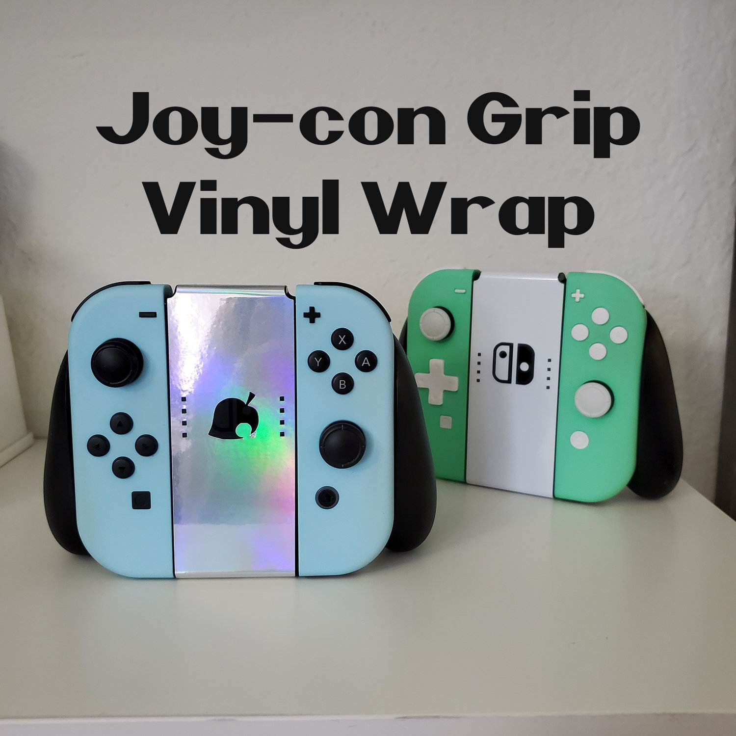 Customizable Nintendo Switch Joy-con Grip Vinyl Wrap - Etsy