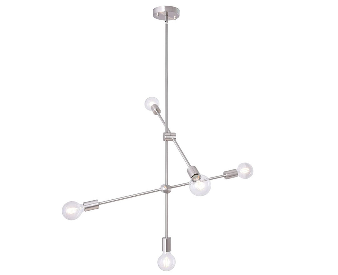Modern Pendant Light 5-light Chandelier Light Dining Room - Etsy