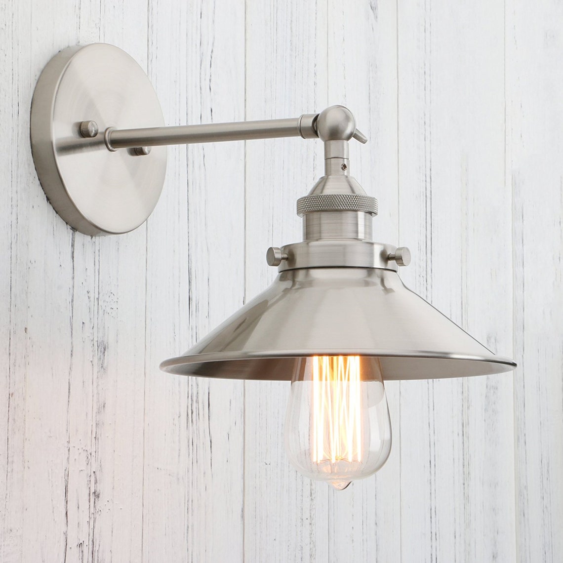 Industrial Style Wall Sconce Vintager Style Wall Light Etsy