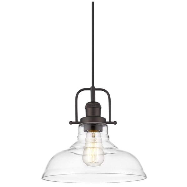 Clear Glass Schoolhouse Shade Etsy