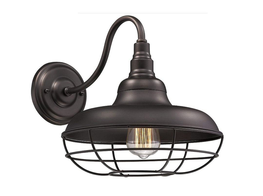 Industrial Wall Sconce Bathroom Sconce Farmhouse Sconce Etsy