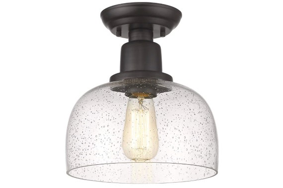 Vintage Style Glass Ceiling Light 