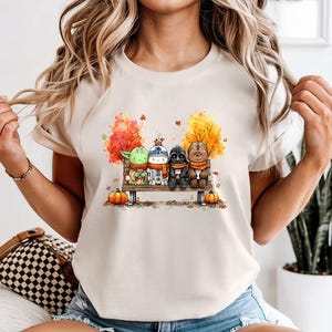 Star Wars Friends Autumn - Comfort Colors, Star Wars Shirt, Galaxy&#39;s Edge Shirt, Disney Star Wars, Disney Trip, May the Force be with you