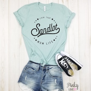 Życie mamy z Sandlot - koszulka unisex | mama baseballistka | koszulki baseballowe | koszulka baseballowa | fan baseballu | koszulka sportowa | sport