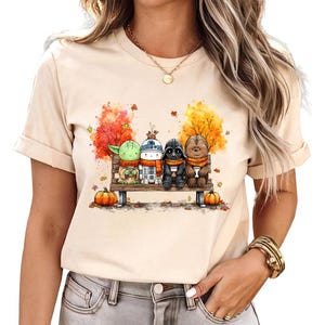 Star Wars Friends Autumn - Star Wars Disney Shirt, Galaxy&#39;s Edge Shirt, Disney Star Wars Tee, Disney Trip Shirts, May the Force be with you