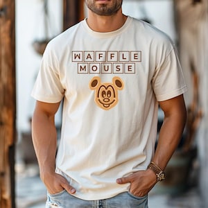 Waffle Mouse - Shirt, Disney Shirt, Chef Mickey Shirt, Mickey Waffle Shirt, Disney Breakfast with Mickey, Disneyland Trip