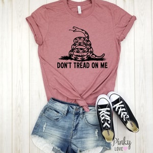 Don't Tread on Me - unisex shirt | Second Amendment Tshirt | Gadsden Shirt | Rattlesnake Shirt | Patriotic USA Shirt | Freedom Tshirt.