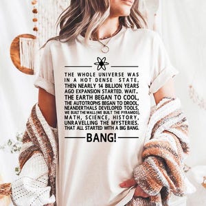 Big Bang Theme Song - Comfort Colors, Big Bang Gifts, Bazinga shirt, Nerdy TV show, Big Bang fan, Soft Kitty Warm Kitty, Sheldon shirt
