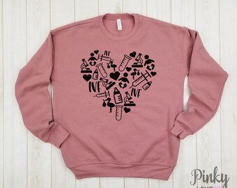 IVF heart - unisex fleece sweatshirt | ivf shirt | IVF mom shirt | IVF tshirt | ivf retrieval | ivf transfer | infertility shirt | ivf gift.