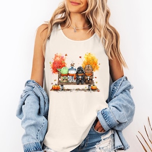 Star Wars Friends Autumn - Comfort Colors Tank, Star Wars Shirt, Galaxy&#39;s Edge tee, Disney Star Wars, Disney Trip, May the Force be with you