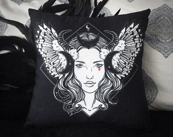 Mistress of the Night - Square Pillow Case