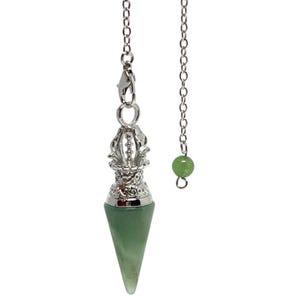 Aventurine Pendulum – Crystal Dowsing Tool for Meditation & Spiritual Energy