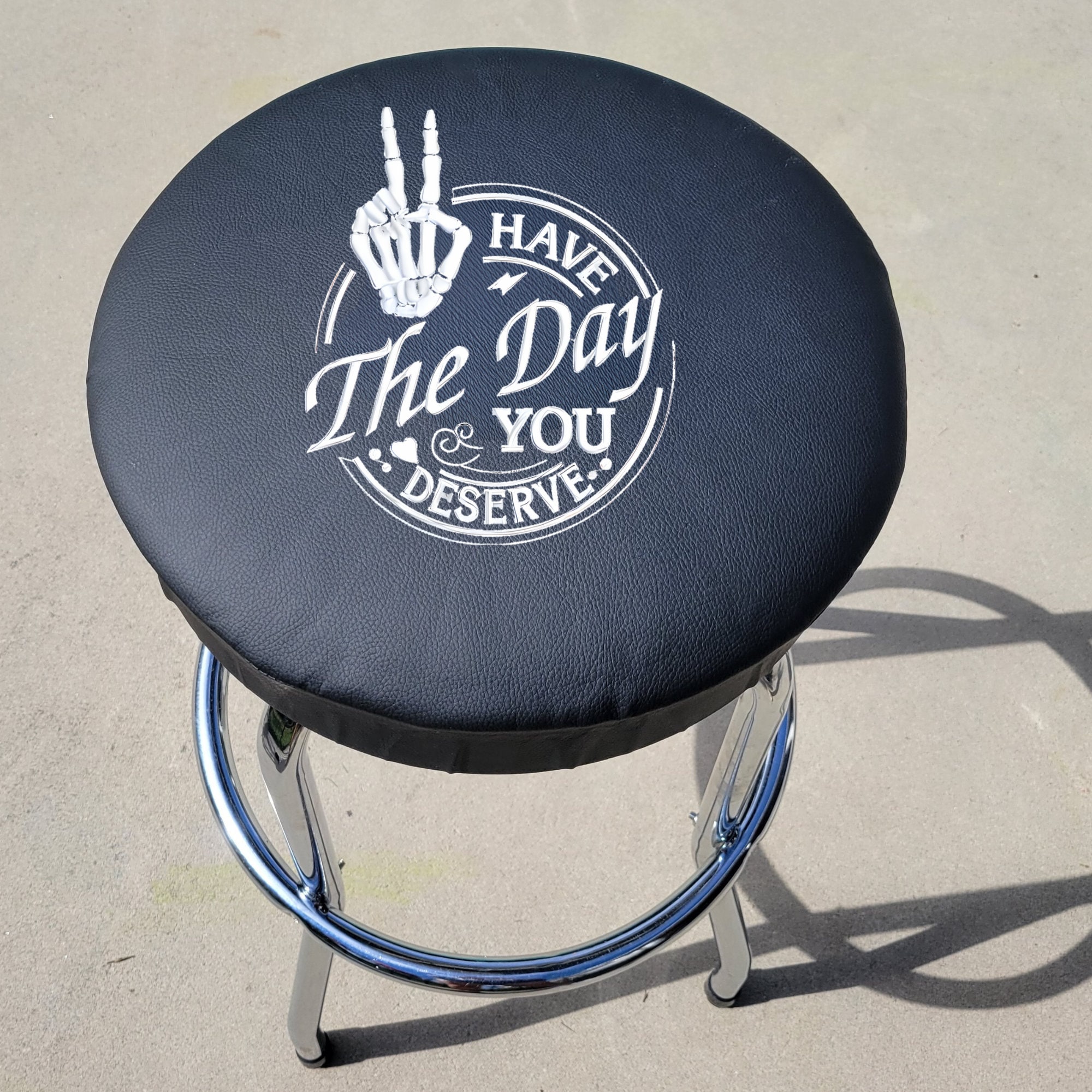 Funny Bar Stool *COVER ONLY PU Leather - Etsy