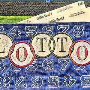 Lottery Ticket Keeper, wzór do haftu wieloigłowego ITH, 8,5" x 12"
