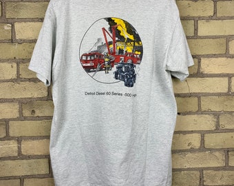 vintage detroit diesel shirt