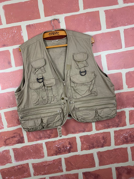Vintage 90s Tactical Fishing Vest