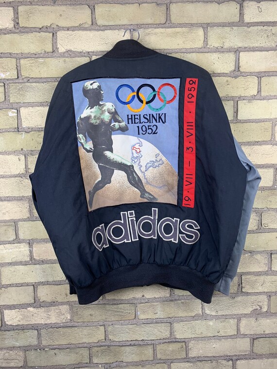 Vintage 80s Adidas Helsinki 1952 Stockholm 1956 Ol