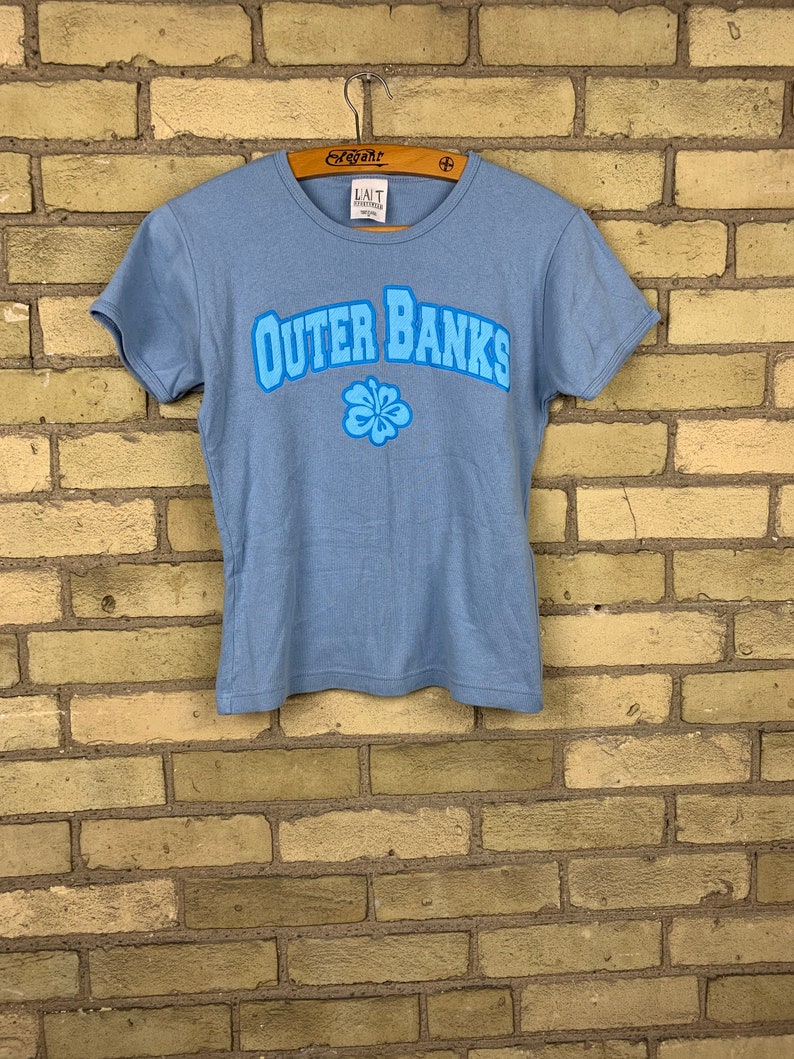 Vintage 90s Outer Banks Island North Carolina Baby T-Shirt