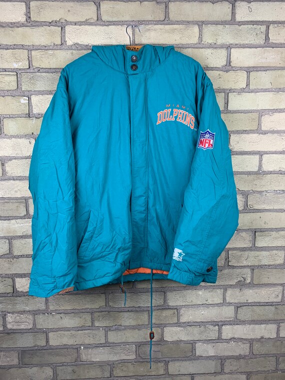 Vintage 90s Miami Dolphins NFL Football Starter Ja