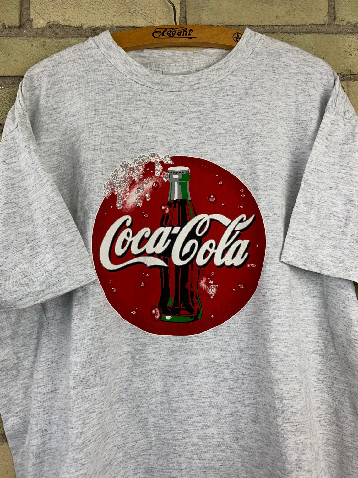 Vintage 1990s Coca-Cola Classic Logo T-Shirt | Etsy
