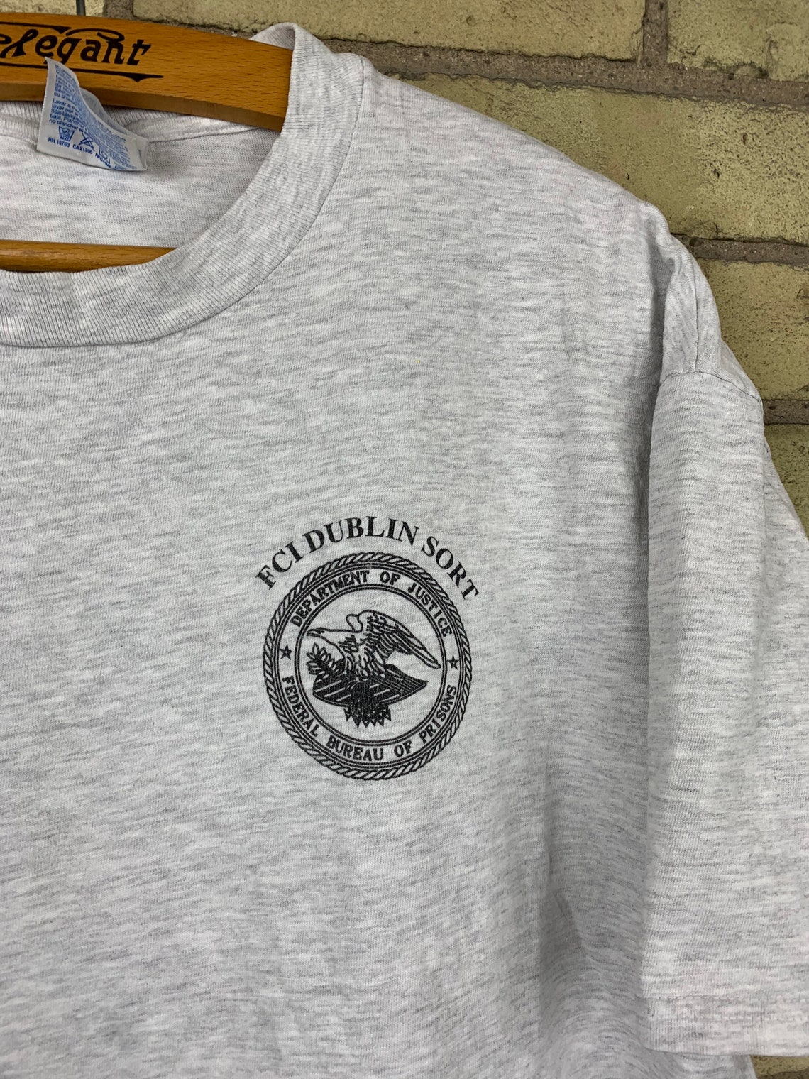 Vintage 90s Federal Bureau Of Prisons Swat Dogs T-Shirt | Etsy