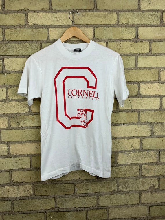 Vintage 90s Cornell University T-Shirt Single Stit