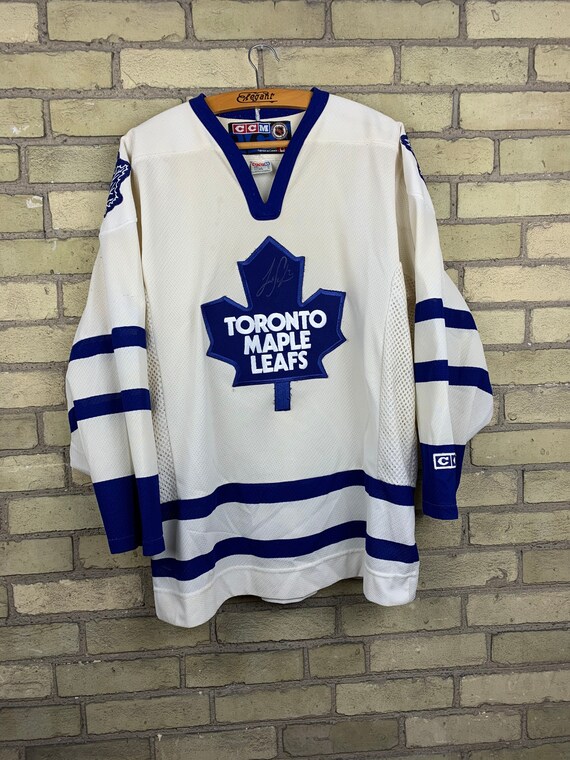 Vintage 1990s Toronto Maple Leafs White Home Jerse