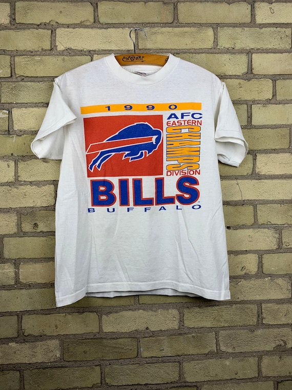 Vintage 90s Buffalo Bills AFC Champions T-Shirt