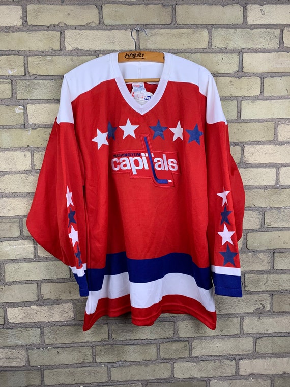 Vintage 1974/1994 Washington Capitals Away Hockey