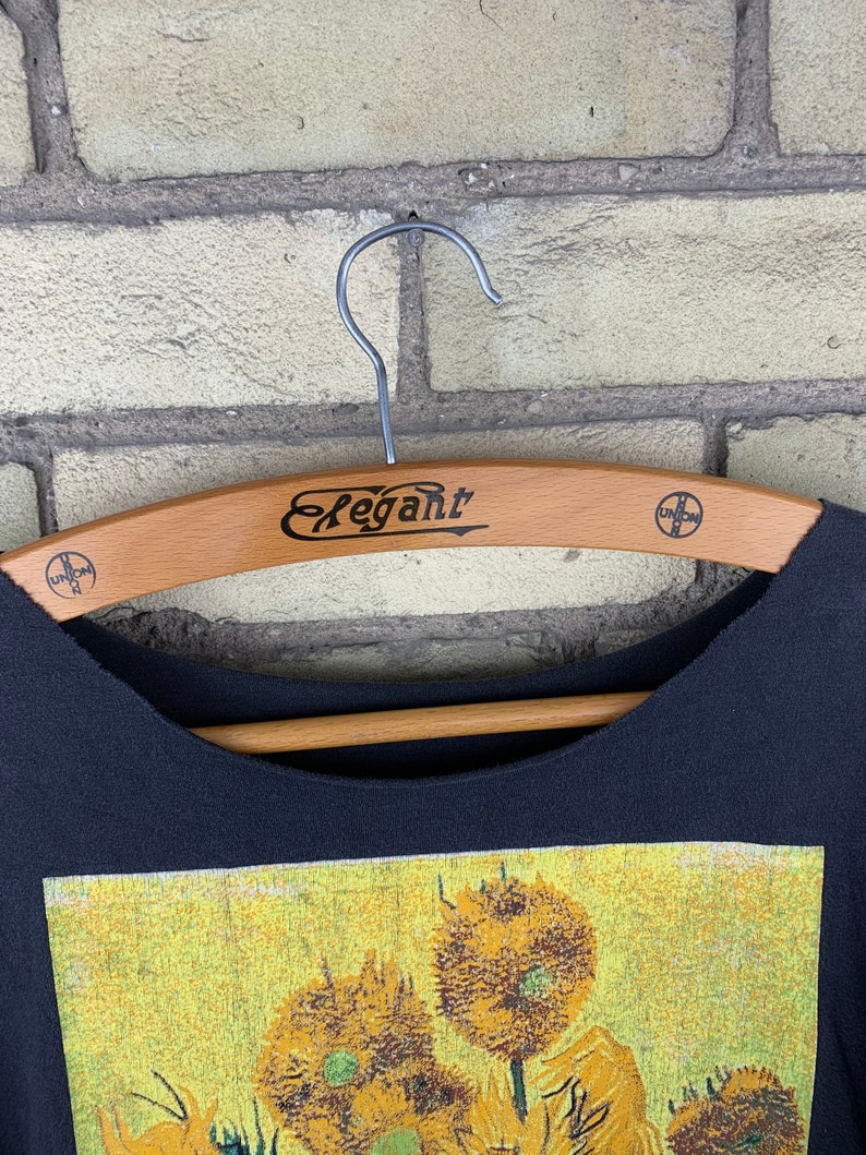 Vintage 90s Vincent Van Gogh Sunflowers Art T-Shirt