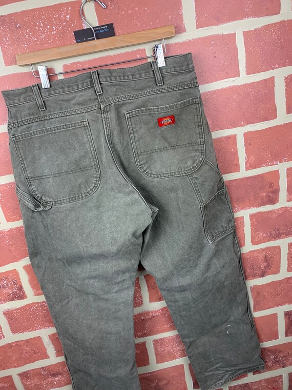 Vintage 90s Dickies Olive Green Work Pants